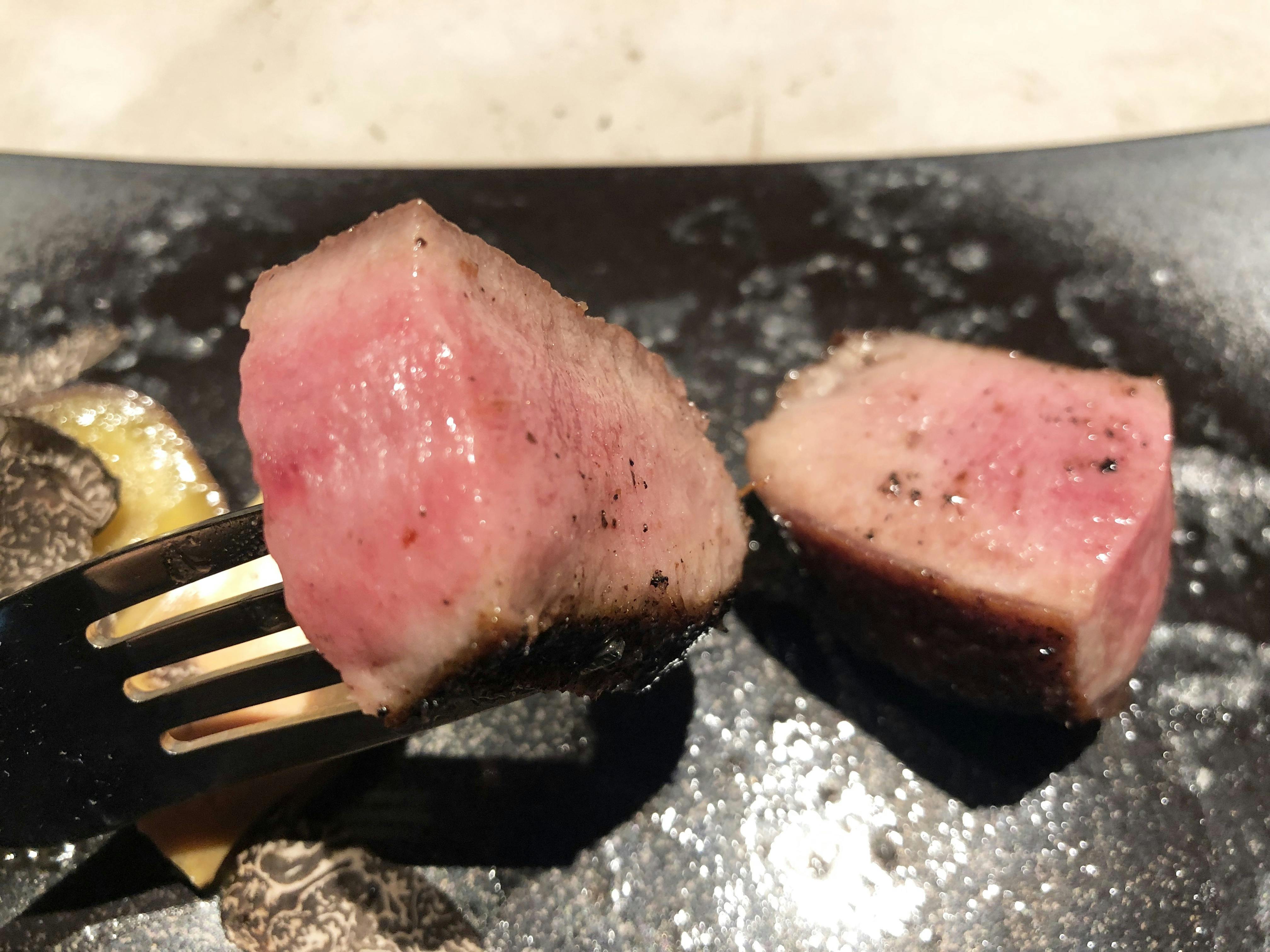 「神戸牛炉釜ステーキ GINZA KOKO炉」の料理