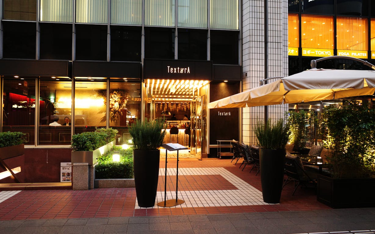 「TexturA」の玄関