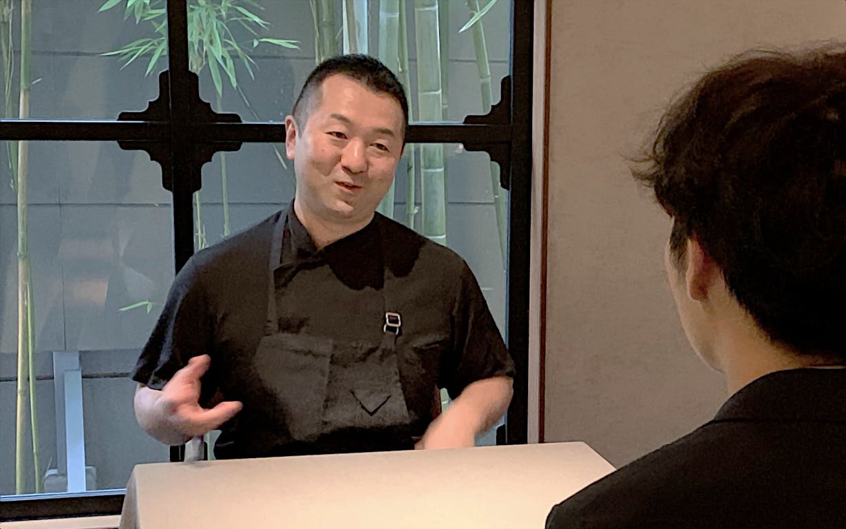 「茶禅華」の料理長・川田智也氏