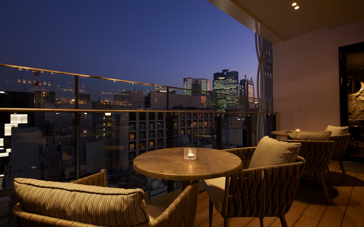 SPICE LAB TOKYO & THE GREY ROOMの夜景
