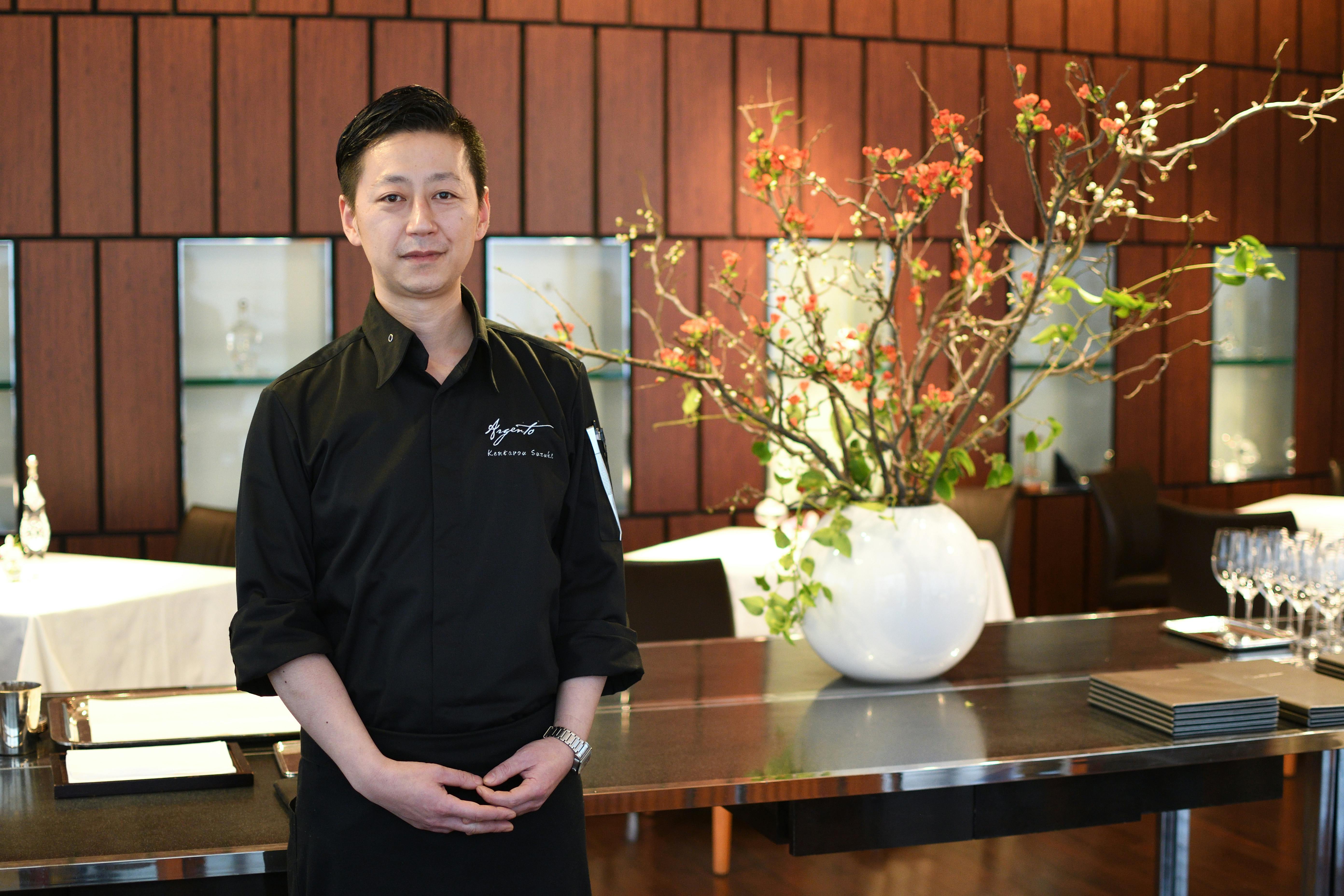 「アルジェント」の鈴木健太郎シェフ
