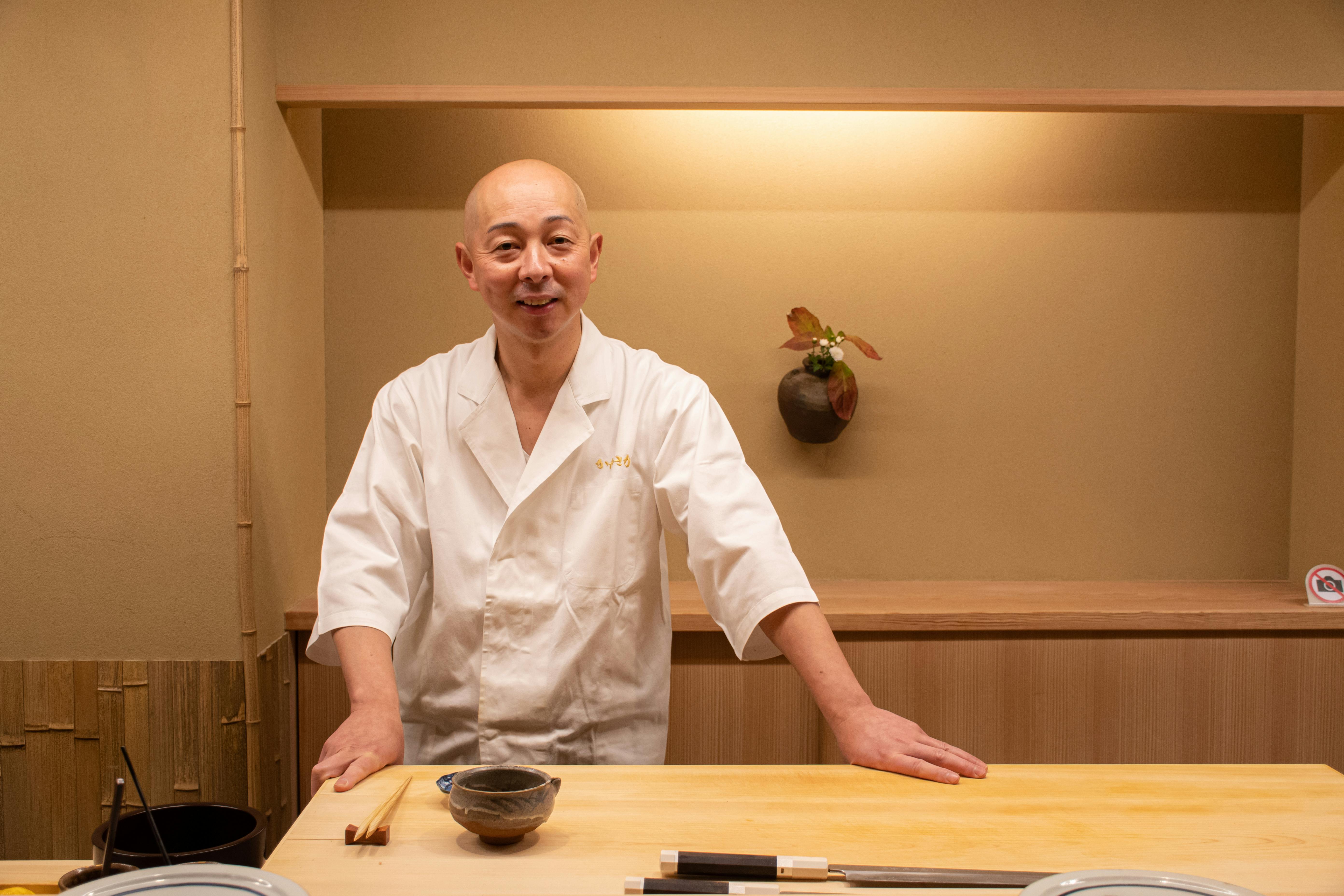 鮨かねさか」金坂真次インタビュー。「銀座の寿司屋はオートクチュール 