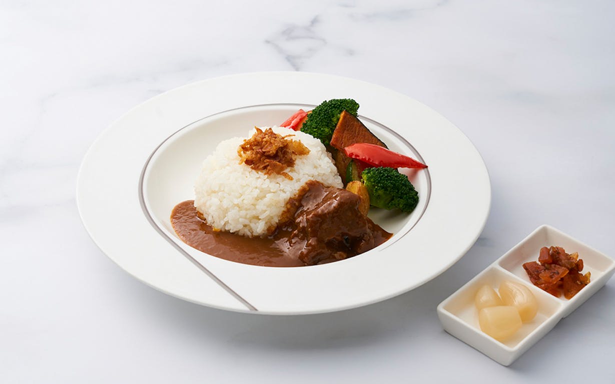 ザ・ペニンシュラ東京で提供している国産ビーフカレーライス