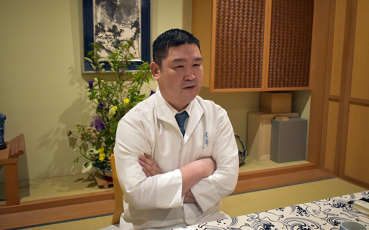 青華 こばやしの小林雄二氏