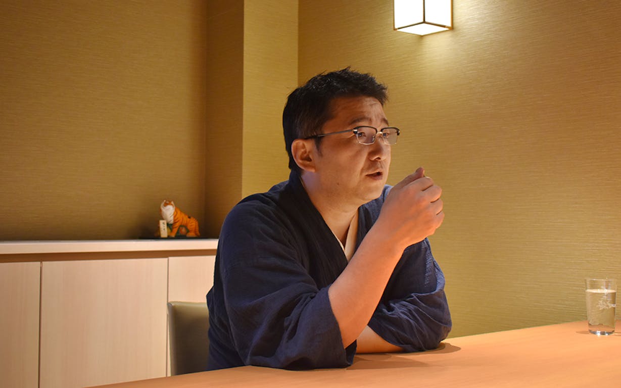 鮨 不二楼の高取宗茂氏