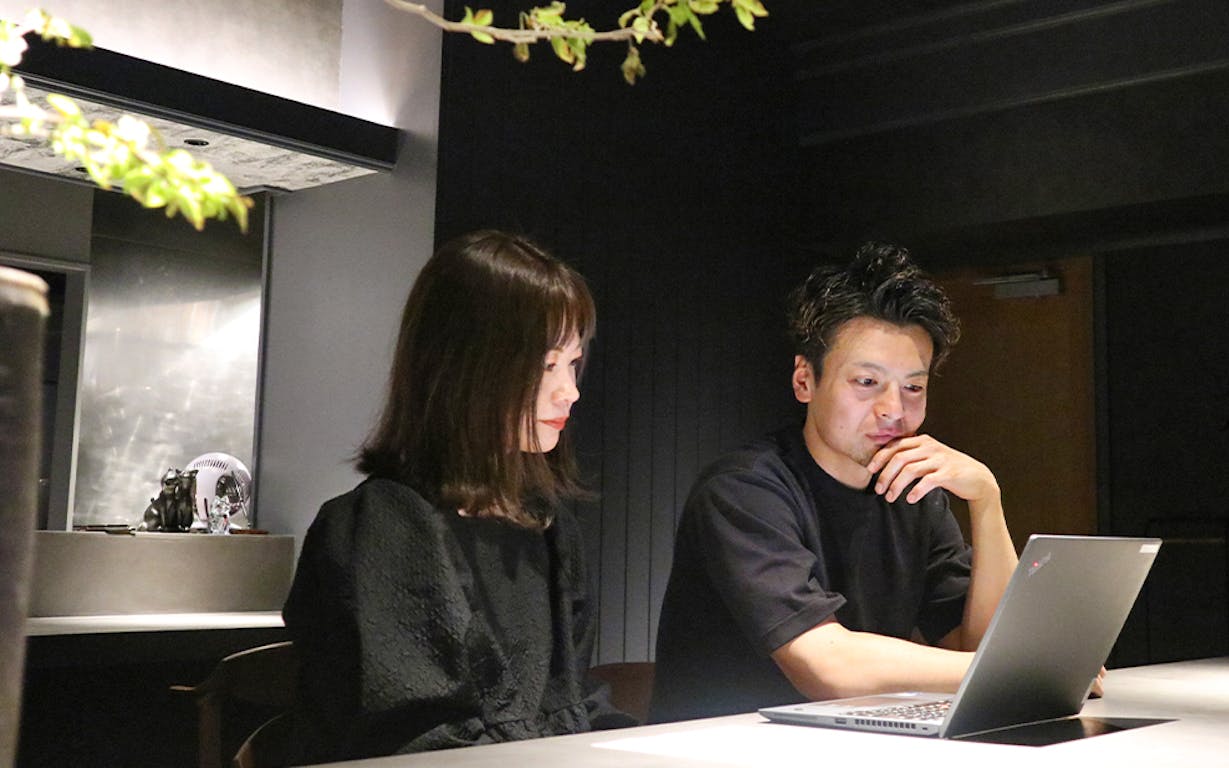 GapricEの上之薗遼氏・宏奈氏