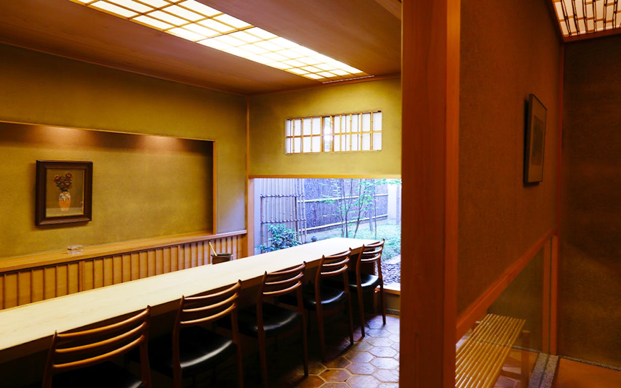 緒方の店内