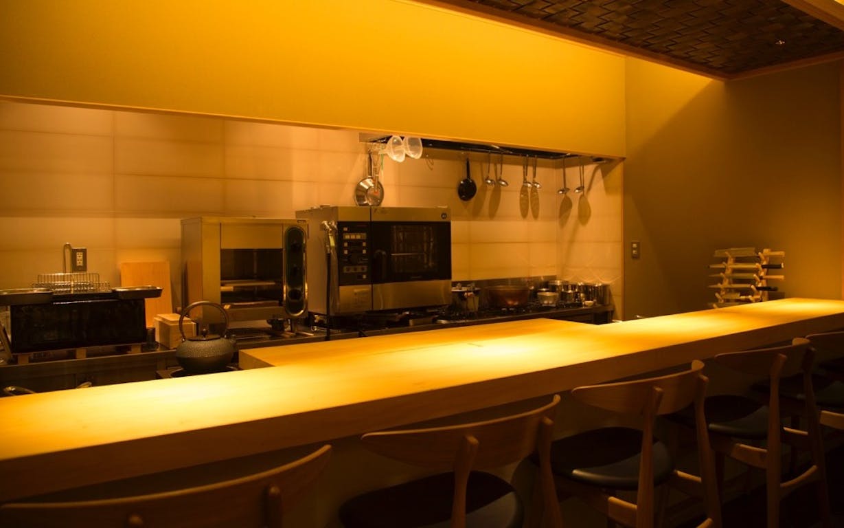 一本木 石橋の店内