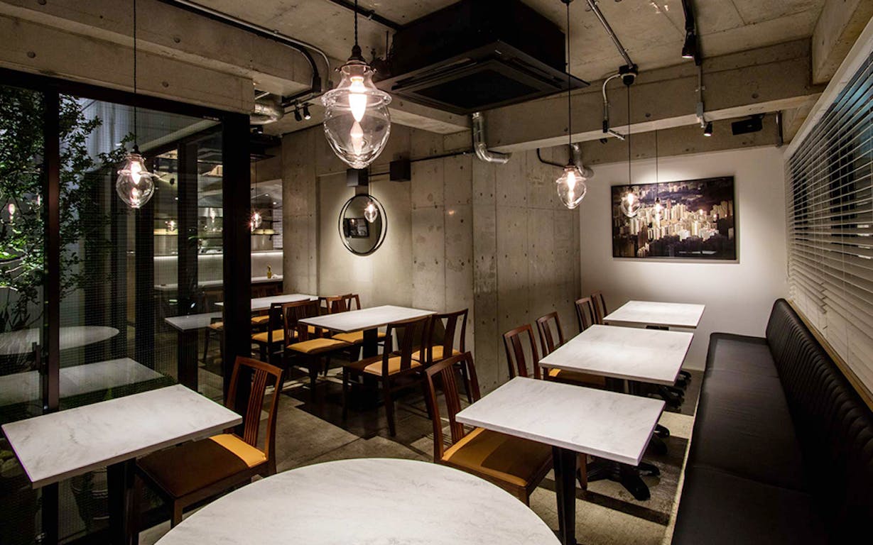 CINAの店内