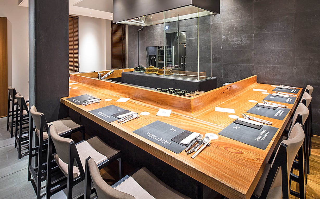 Beef Junkieの店内