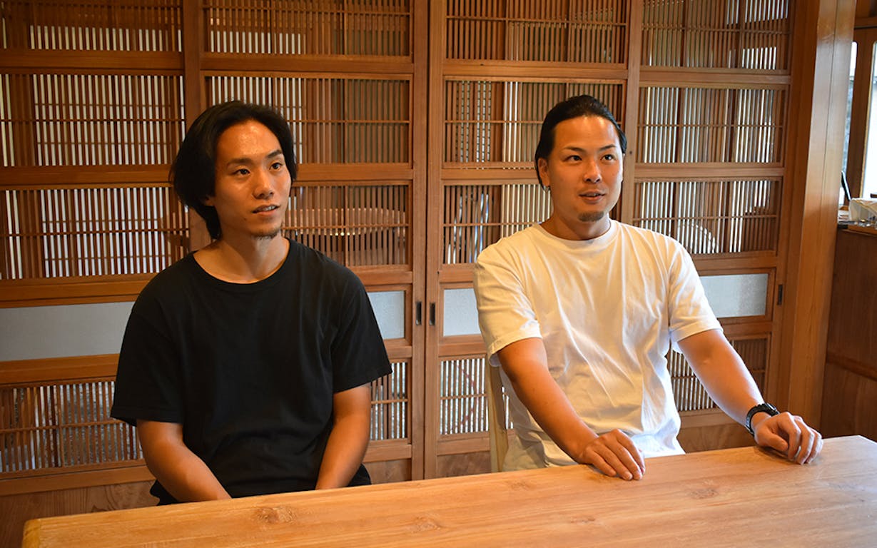 Restaurant KAMの本岡将氏・田代圭佑氏
