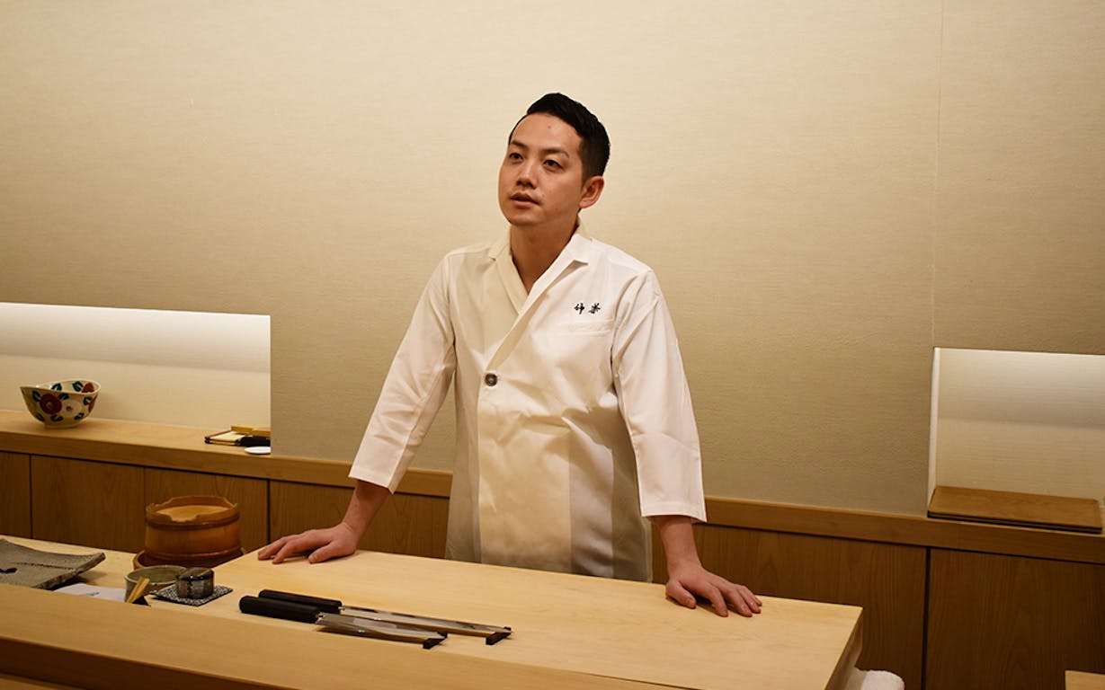 鮨 神楽の望月将氏