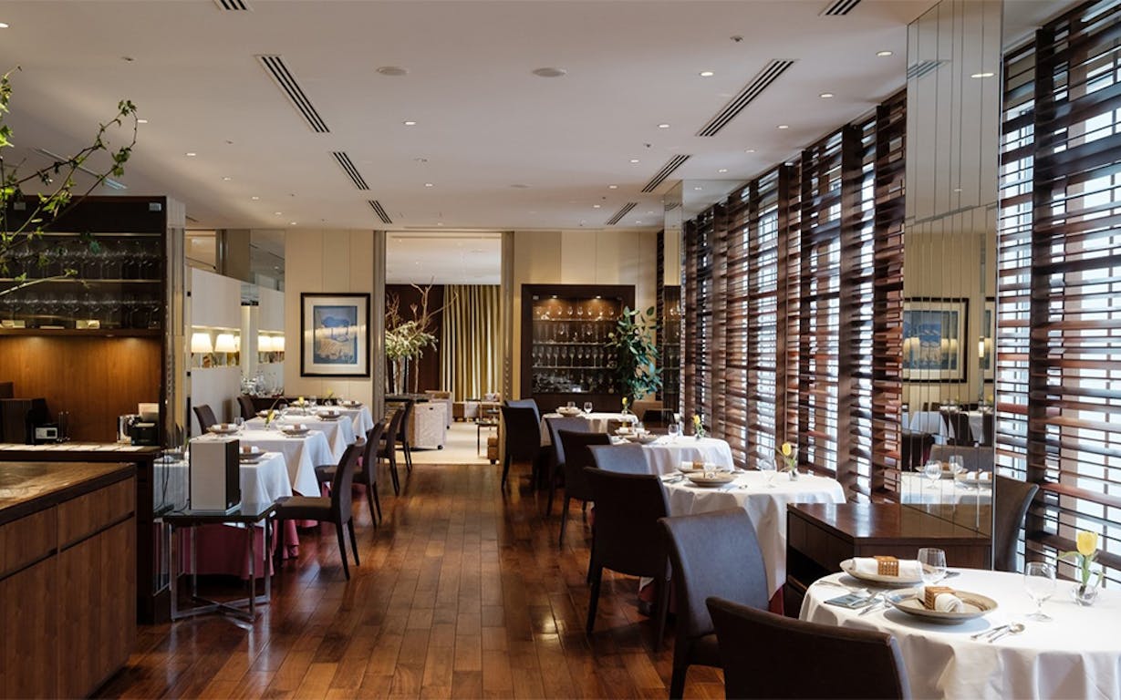 リストランテ Kubotsuの店内