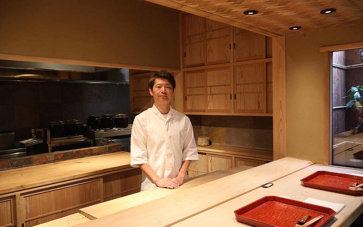 「御料理 一燈」の倉橋紀宏氏